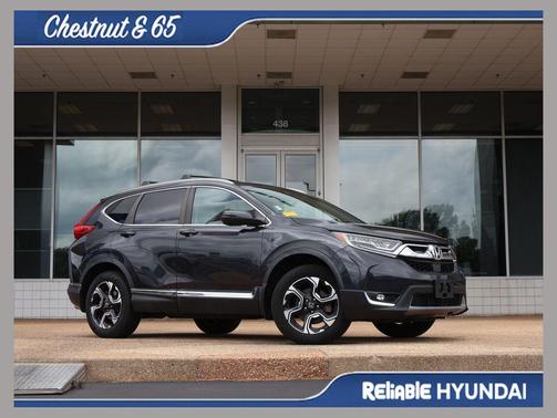 Gray 2019 Honda CR-V Touring