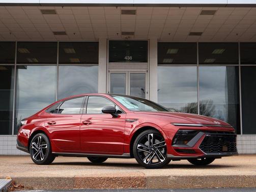 Ultimate red 2026 Hyundai SONATA N Line