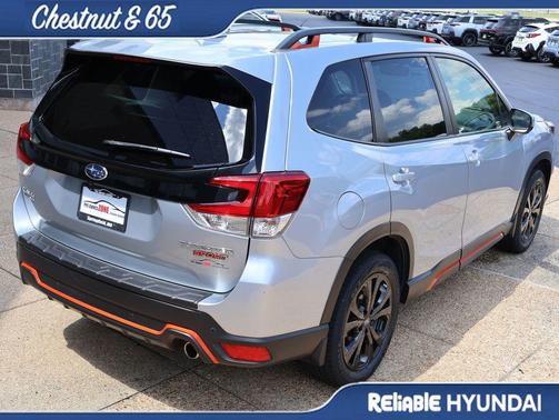 Ice Silver 2023 Subaru Forester Sport