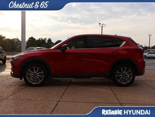 Soul Red Crystal Metallic 2021 Mazda CX-5 Grand Touring Reserve