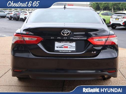 Midnight Black 2019 Toyota Camry LE