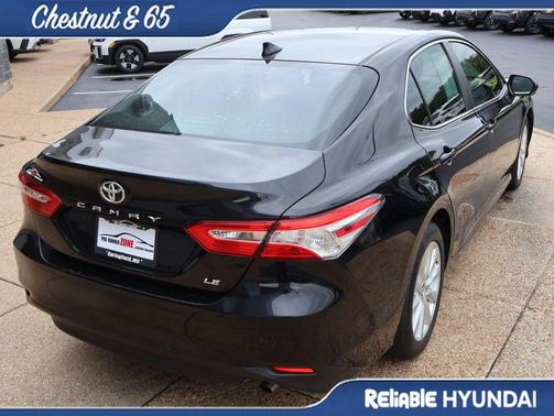 Midnight Black 2019 Toyota Camry LE