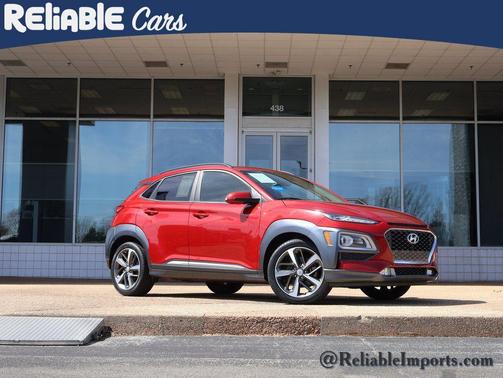 Pulse Red 2021 Hyundai KONA Limited
