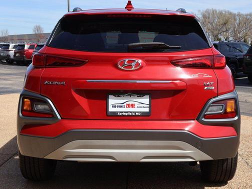Pulse Red 2021 Hyundai KONA Limited