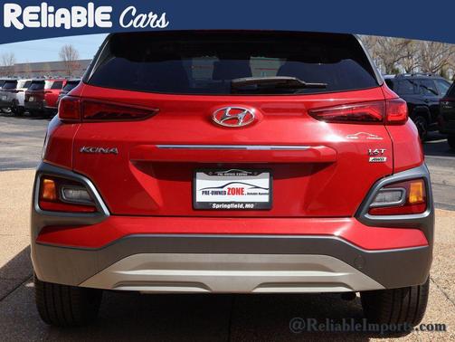 Pulse Red 2021 Hyundai KONA Limited