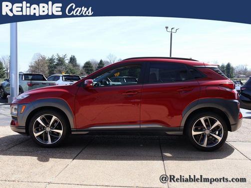Pulse Red 2021 Hyundai KONA Limited