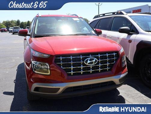 Ultimate Red 2023 Hyundai VENUE SEL