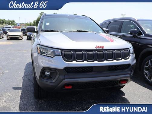 Billet Silver 2022 Jeep Compass Trailhawk