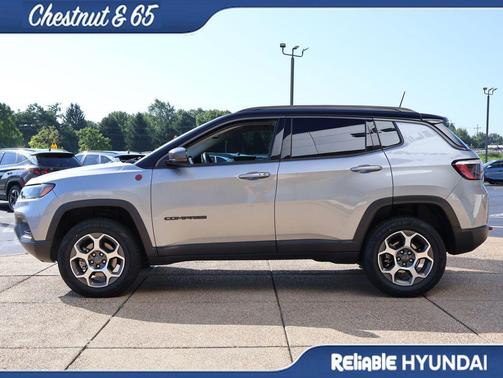 Billet Silver 2022 Jeep Compass Trailhawk