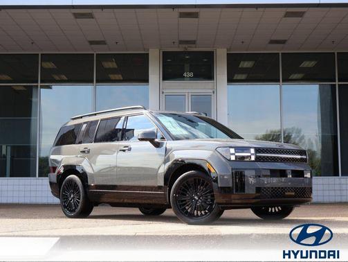 Hampton Gray 2026 Hyundai SANTA FE HEV Calligraphy