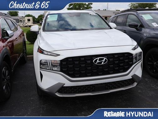 Serenity White Pearl 2023 Hyundai SANTA FE SEL 2.4