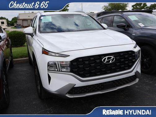 Serenity White Pearl 2023 Hyundai SANTA FE SEL 2.4