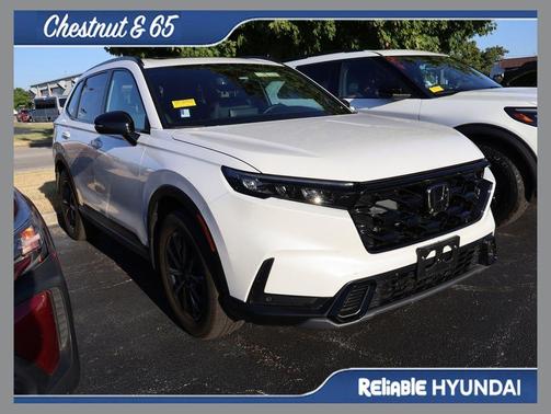 Platinum White Pearl 2026 Honda CR-V Hybrid Sport-L AWD SUV
