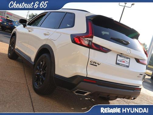 Platinum White Pearl 2026 Honda CR-V Hybrid Sport-L AWD