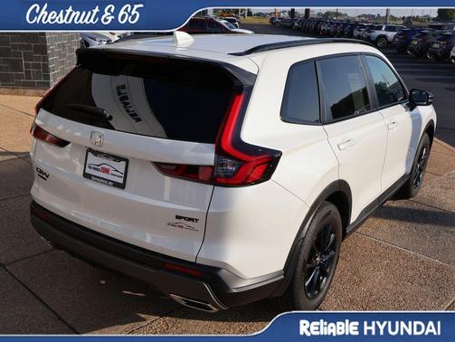 Platinum White Pearl 2026 Honda CR-V Hybrid Sport-L AWD