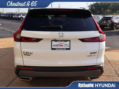 Platinum White Pearl 2026 Honda CR-V Hybrid Sport-L AWD