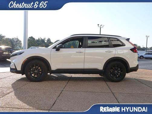 Platinum White Pearl 2026 Honda CR-V Hybrid Sport-L AWD