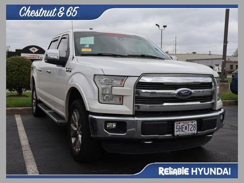 Oxford White 2015 Ford F-150 Platinum