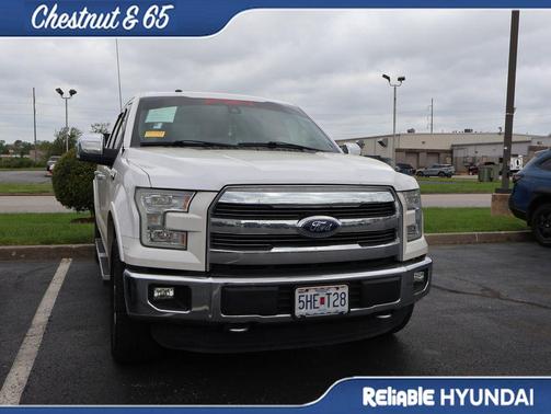 Oxford White 2015 Ford F-150 Platinum