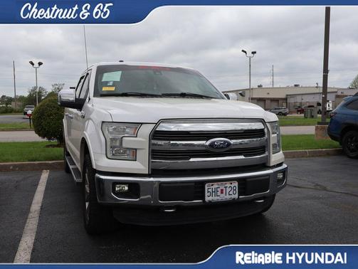 Oxford White 2015 Ford F-150 Platinum