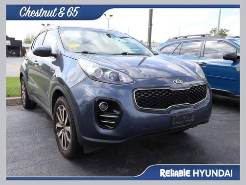 Pacific Blue 2017 Kia Sportage EX