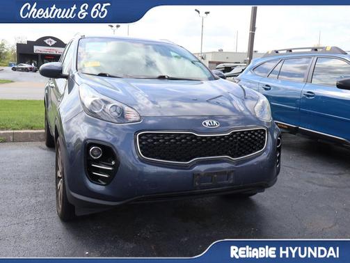 Pacific Blue 2017 Kia Sportage EX