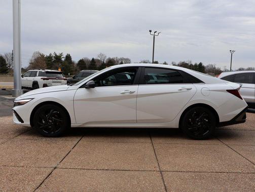 Serenity White 2026 Hyundai ELANTRA Sport