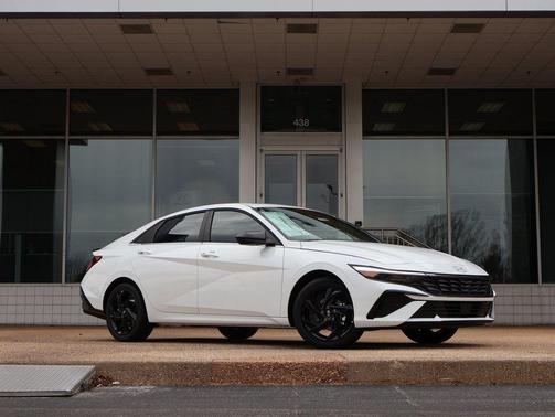 Serenity White 2026 Hyundai ELANTRA Sport