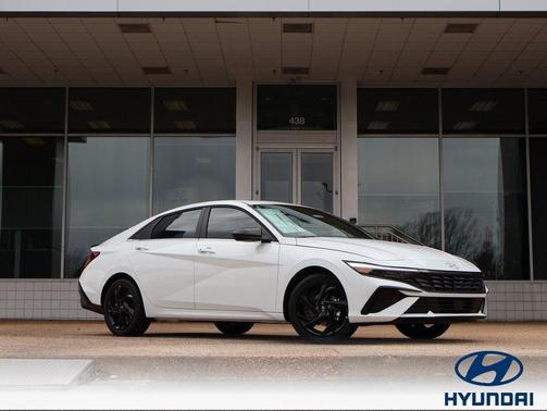 Serenity White 2026 Hyundai ELANTRA Sport