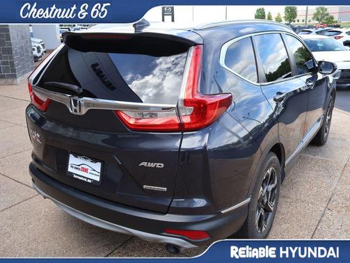 Gray 2017 Honda CR-V Touring
