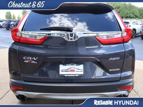 Gray 2017 Honda CR-V Touring