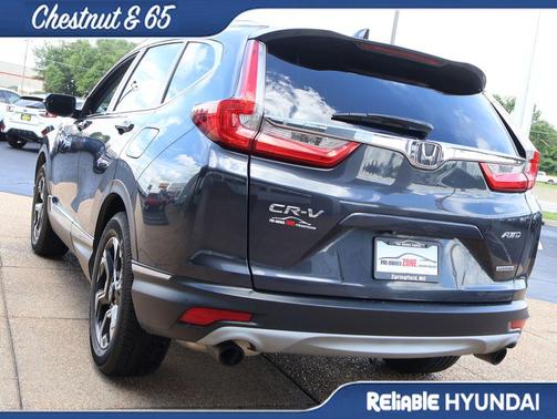 Gray 2017 Honda CR-V Touring