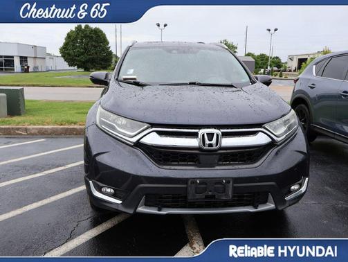 Gray 2017 Honda CR-V Touring