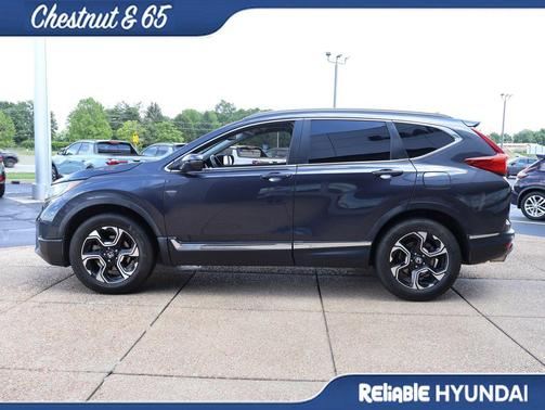 Gray 2017 Honda CR-V Touring