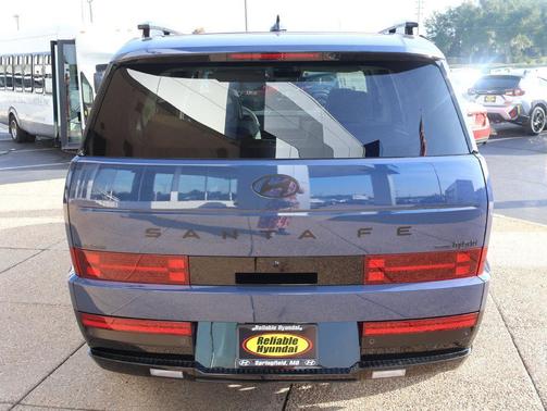 Atlantis Blue 2027 Hyundai SANTA FE HEV Calligraphy