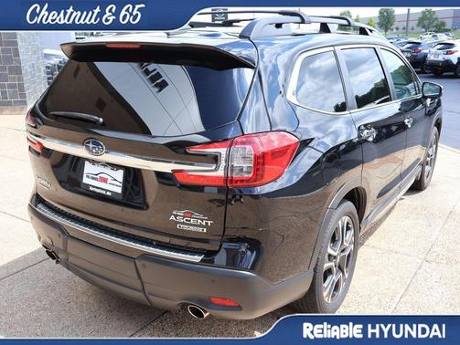 Crystal Black Silica 2023 Subaru Ascent Touring 7-Passenger