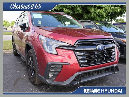 Crimson Red Pearl 2025 Subaru Ascent Onyx Edition 7-Passenger