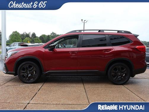 Crimson Red Pearl 2025 Subaru Ascent Onyx Edition 7-Passenger