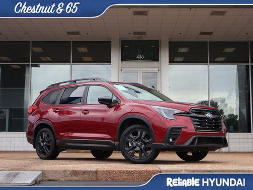 Crimson Red Pearl 2025 Subaru Ascent Onyx Edition 7-Passenger