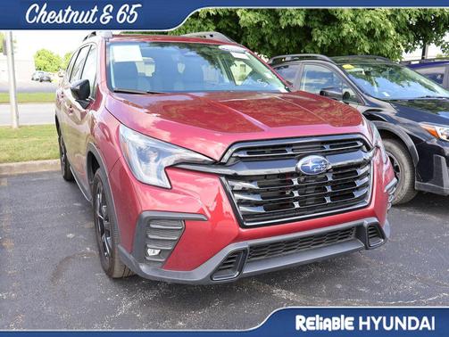 Crimson Red Pearl 2025 Subaru Ascent Onyx Edition 7-Passenger