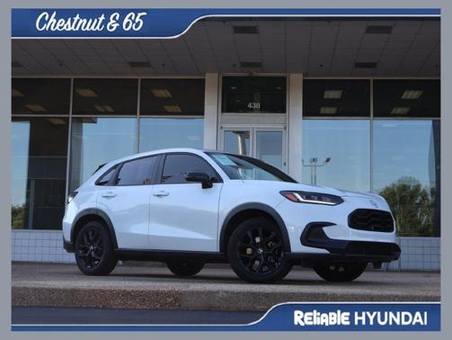 Platinum White Pearl 2023 Honda HR-V 2WD Sport