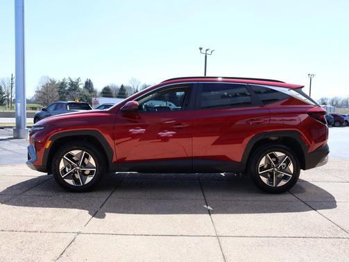 Ultimate Red 2026 Hyundai TUCSON Hybrid SEL