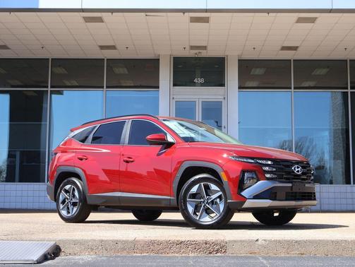 Ultimate Red 2026 Hyundai TUCSON Hybrid SEL