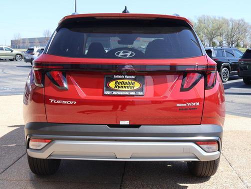 Ultimate Red 2026 Hyundai TUCSON Hybrid SEL