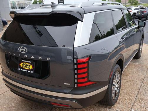 Ecotronic Gray Pearl 2026 Hyundai Palisade Hybrid SEL Premium 7P
