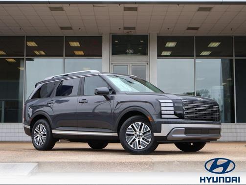 Ecotronic Gray Pearl 2026 Hyundai Palisade Hybrid SEL Premium 7P