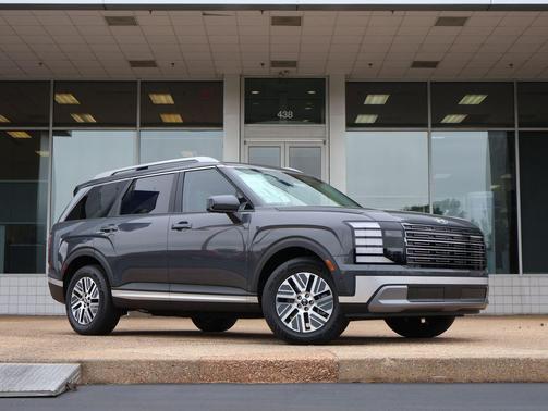 Ecotronic Gray Pearl 2026 Hyundai Palisade Hybrid SEL Premium 7P