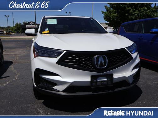 Lunar Silver 2021 Acura RDX A-Spec