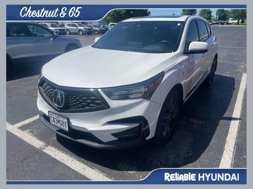 Lunar Silver 2021 Acura RDX A-Spec