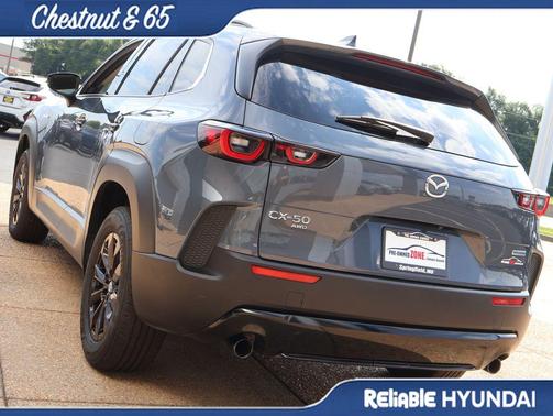 Gray Metallic 2025 Mazda CX-50 Hybrid Premium Package